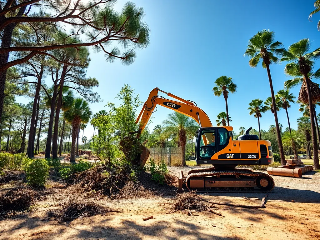 Land Clearing services in Lutz, FL - Tampa Land Prep